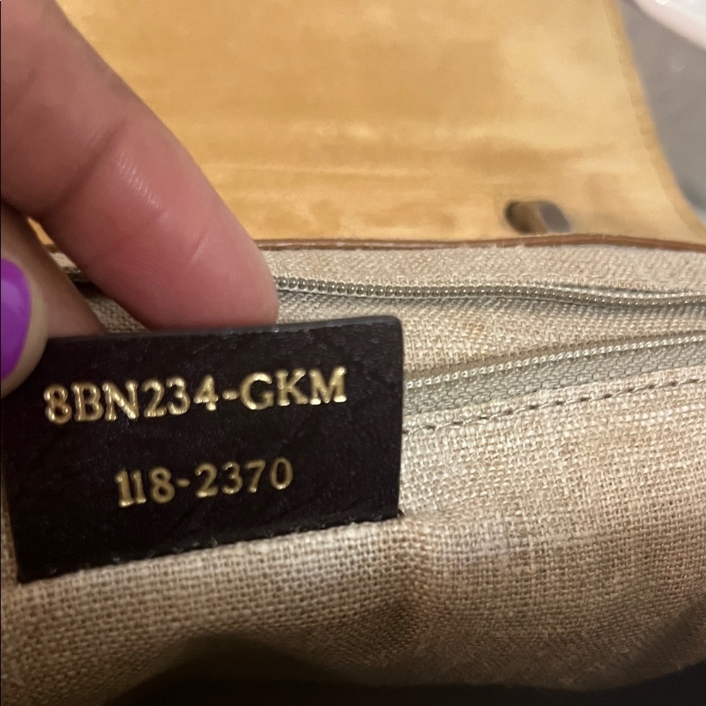 Fendi Silvana Leather and Canvas Two way bag. - Picture 14 of 16